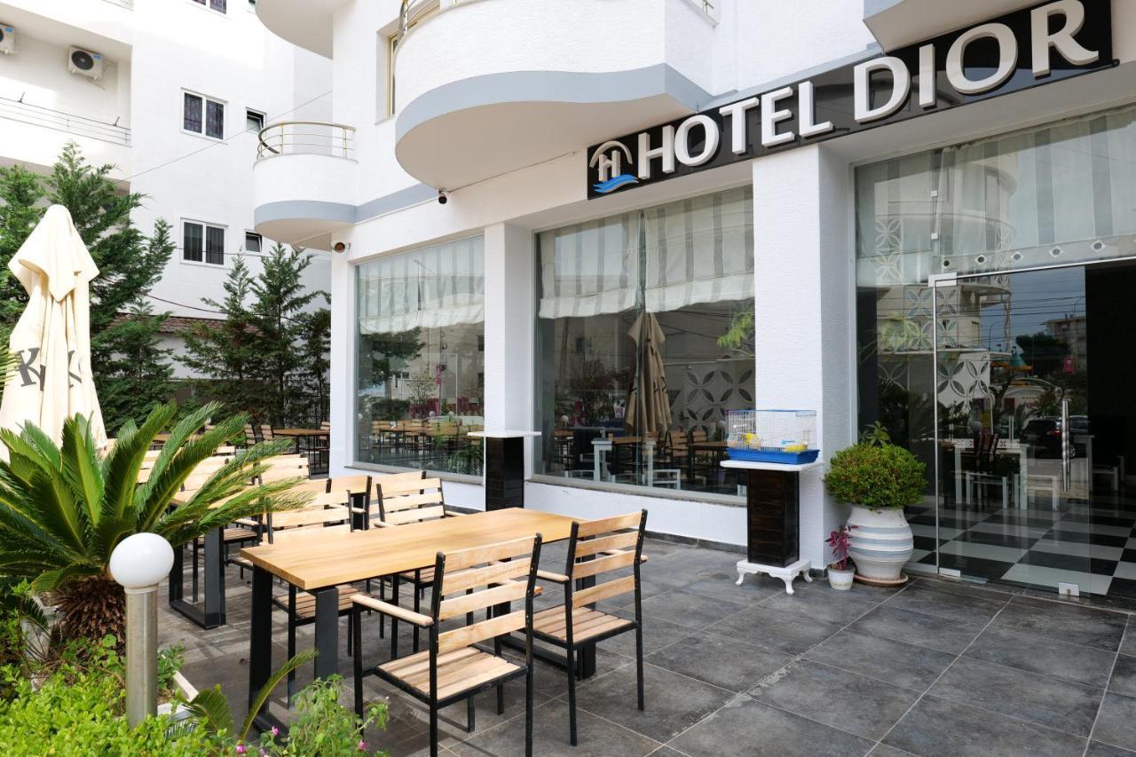 Hotel Dior Sarande Bagian luar foto