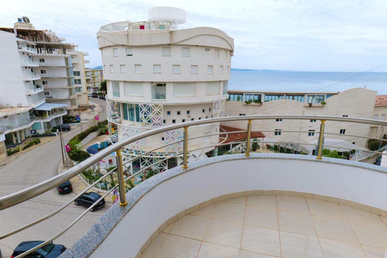 Hotel Dior Sarande Bagian luar foto
